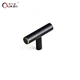 black brass handle